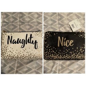Naughty or Nice Makeup bag